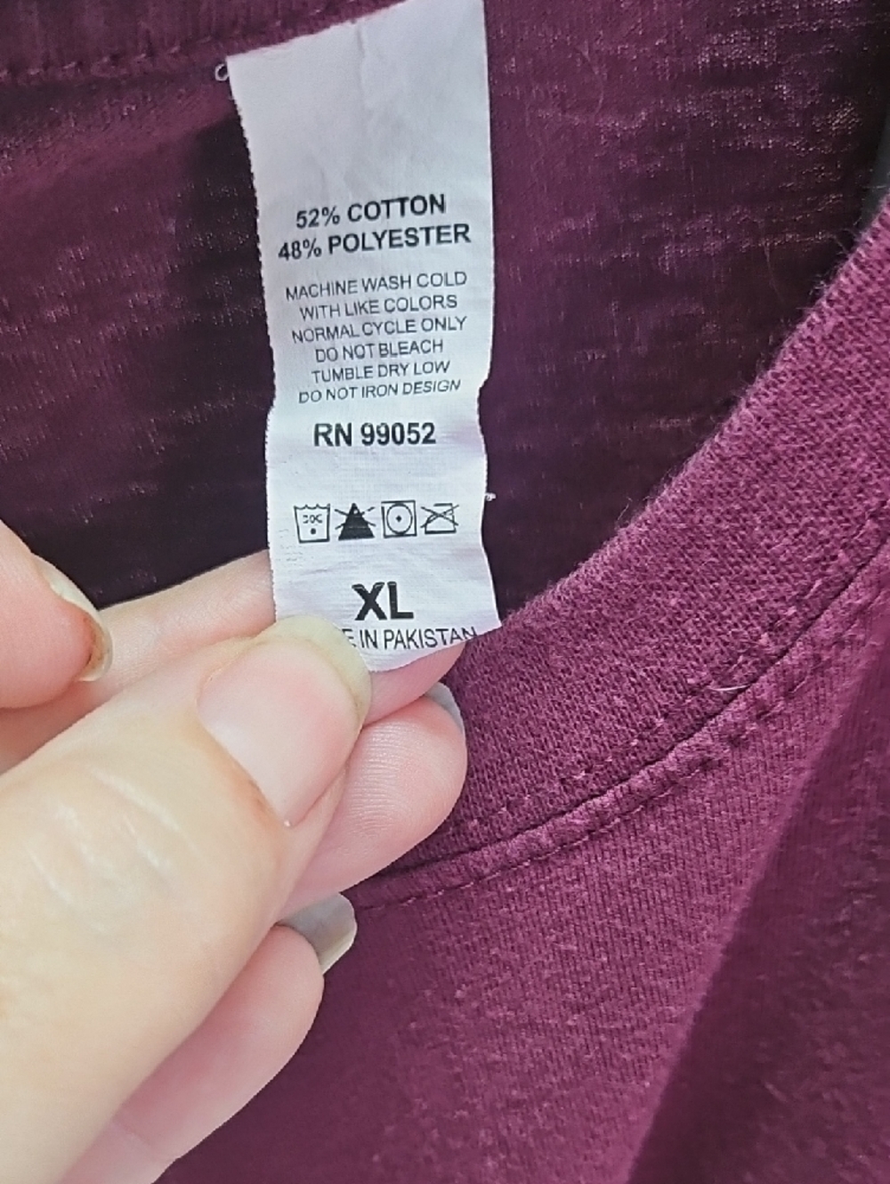 420 Lab Industry Apparel Soft Men's Maroon Logo T-Shirt - Picture 3 of 4